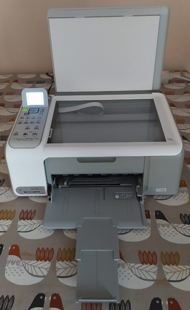 Impresora/escáner/copiadora de inyección de tinta todo en uno HP Photosmart C4180 (se puede entregar localmente)