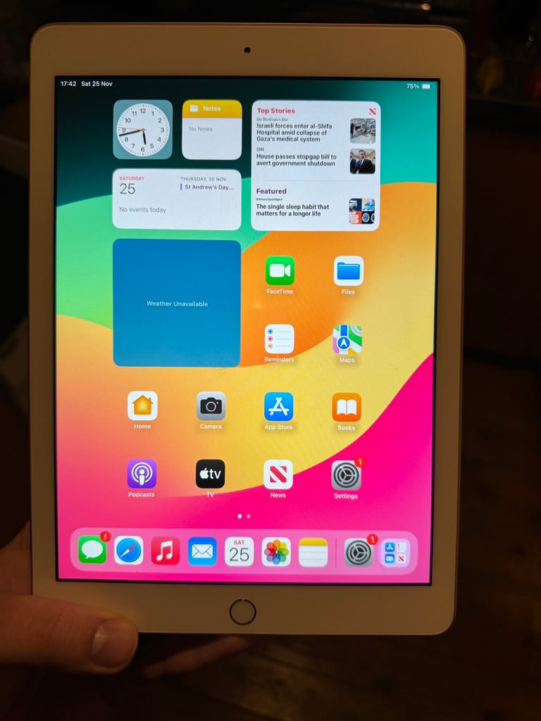 iPad de sexta generación