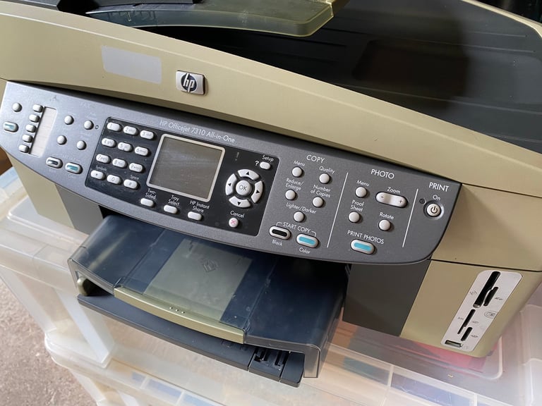 Copiadora/Impresora/Escáner/Fax Todo En Uno HP Officejet 7310