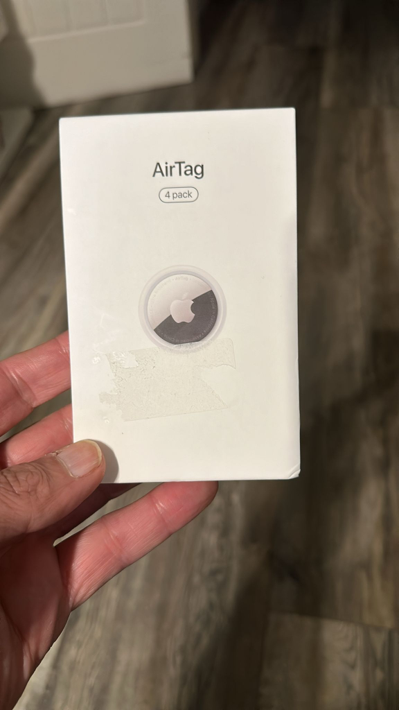 Rastreador Bluetooth Apple AirTag – Paquete de 4 – Nuevo sellado